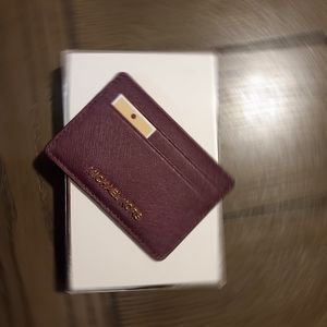NWT MK Card Holder